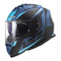 Casque Integrale LS2 Storm II Racer Matt Blue FF800