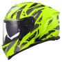 Casque Integrale LS2 Storm III Kaos H-V Yellow FF818