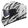 Casque Integrale LS2 Storm III Kaos White Grey FF818