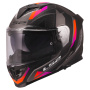 Casque Integrale LS2 Storm III Sporty Grey Purple FF818