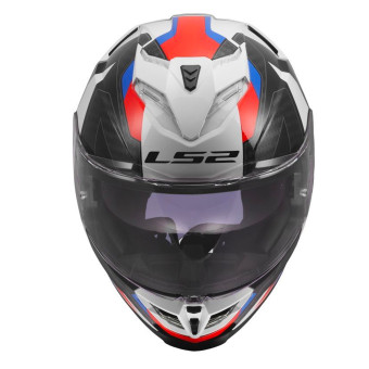 LS2 Storm III Sporty White Blue Red FF818