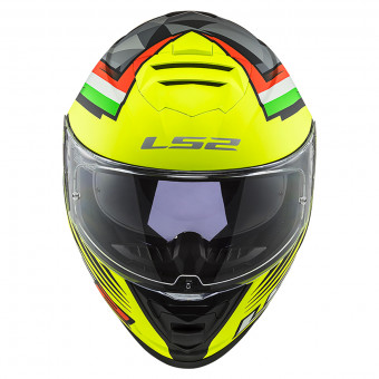 LS2 Storm Nepa Replica H-V Yellow Black FF800