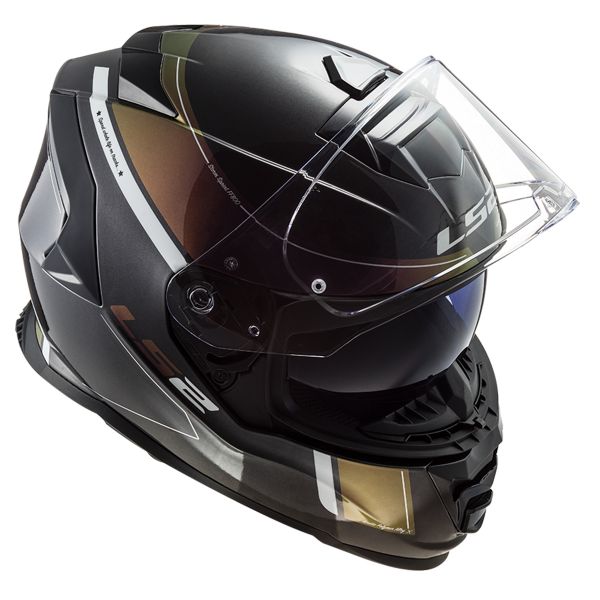 LS2 Storm Velvet Black Rainbow FF800