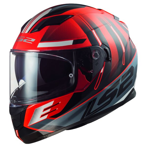 Integrale LS2 Stream Evo Shadow Red White FF320