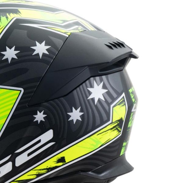 LS2 Stream II Galdam Nero H-Vis Giallo FF808