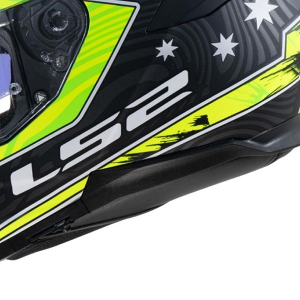 LS2 Stream II Galdam Nero H-Vis Giallo FF808
