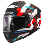 Casque Integrale LS2 Stream II Mika White Blue Red FF808