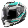 Casque Integrale LS2 Stream II Road Ciano Grigio Chiaro FF808