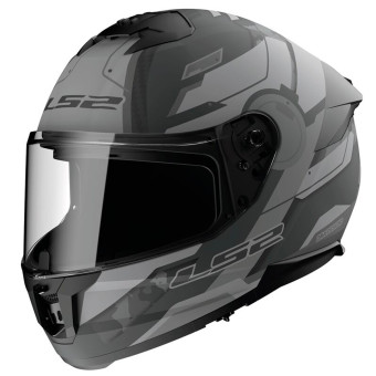 Casque Integrale LS2 Stream II Shadow Matt Titanium Grey FF808 Casque Integrale LS2 Stream II Shadow Matt Titanium Grey FF808