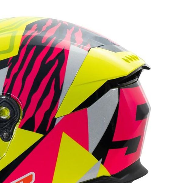 LS2 Stream II Tiger H-Vis Giallo Rosa FF808