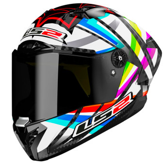Casque Integrale LS2 Thunder C GP Flash Black FF805 Casque Integrale LS2 Thunder C GP Flash Black FF805