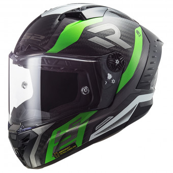 Integrale LS2 Thunder C Supra Fluo Green White FF805