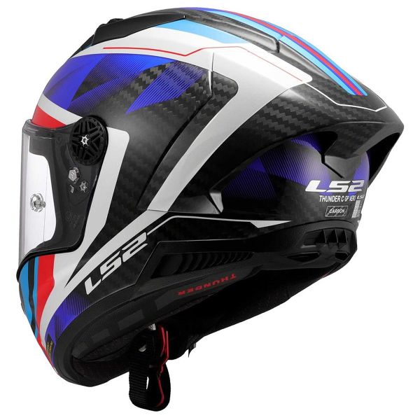 LS2 Thunder GP Aero Raute Blu Rosso FF805