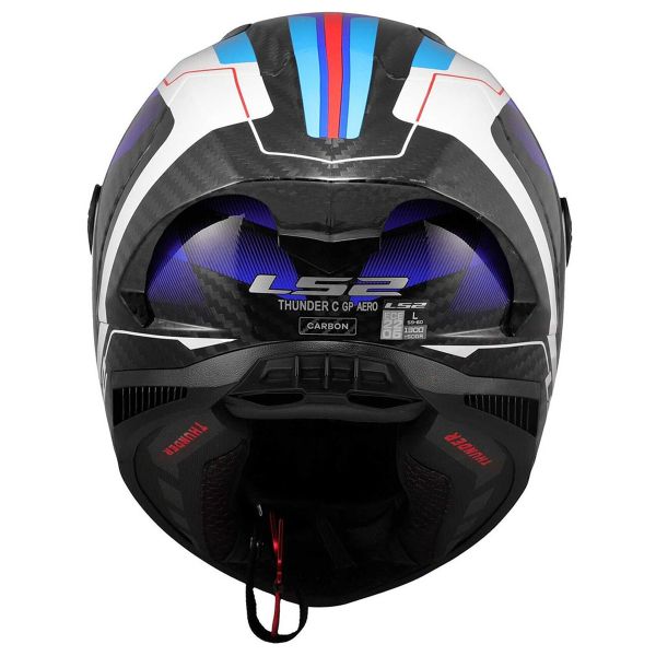 LS2 Thunder GP Aero Raute Blu Rosso FF805