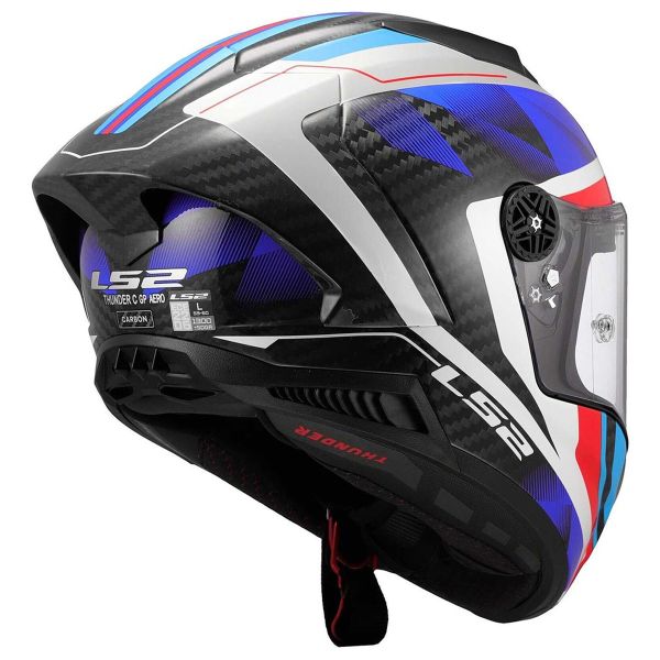 LS2 Thunder GP Aero Raute Blu Rosso FF805