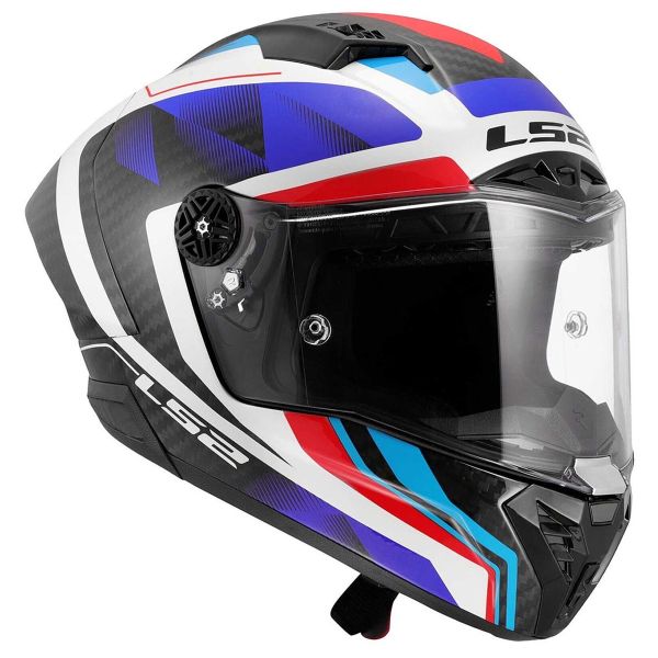 LS2 Thunder GP Aero Raute Blu Rosso FF805