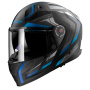 Casque Integrale LS2 Vector II Alizer Matt Black Blue FF811