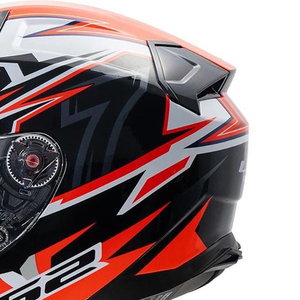 LS2 Vector II Buntri Nero Rosso FF811