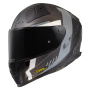 Casque Integrale LS2 Vector II C Grid Matt Black Grey FF811