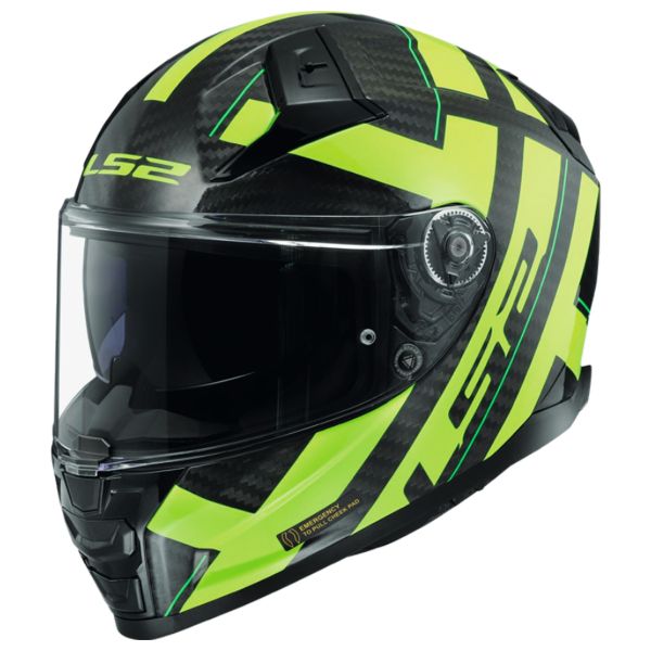 Integrale LS2 Vector II C Strong Yellow FF811