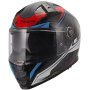 Casque Integrale LS2 Vector II Savage White Blue Red FF811