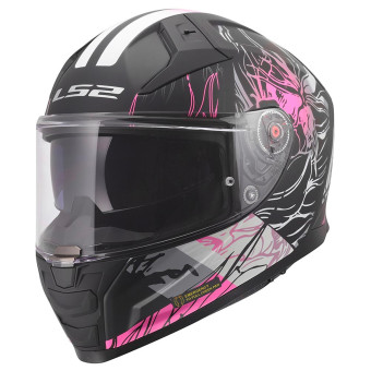 Casque Integrale LS2 Vector II Darflo Black Pink FF811