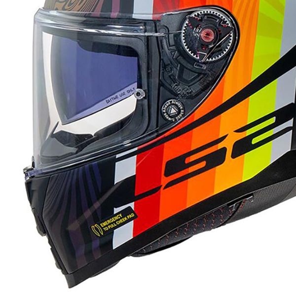 LS2 Vector II Freedom Nero Camaleonte FF811