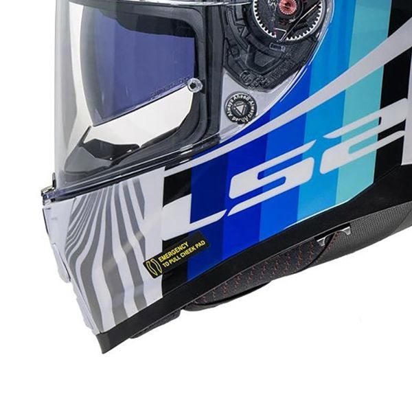 LS2 Vector II Freedom Bianco Argento FF811