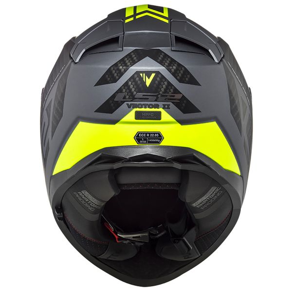 LS2 Vector II Splitter Titanium H-V FF811 + Kit Bluetooth 4X Cardo