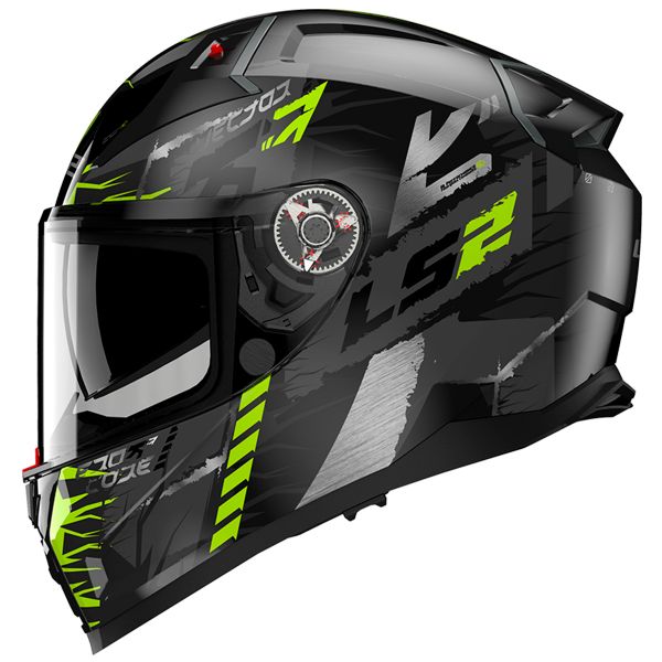 Integrale LS2 Vector II Techbot M.Titanium H-V Yellow FF811