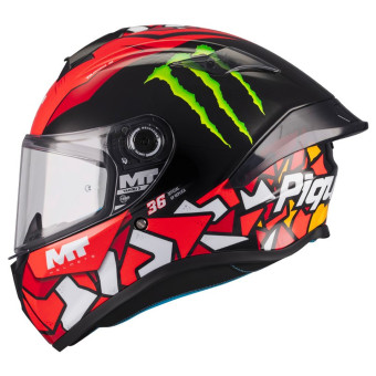 Casque Integrale MT Targo S Piqueras B5 Gloss