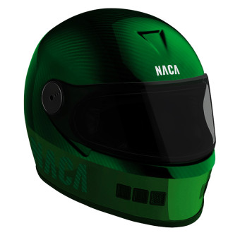 Casque Integrale Naca Le Castellet Green Carbon Casque Integrale Naca Le Castellet Green Carbon