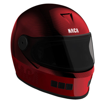 Casque Integrale Naca Le Castellet Red Carbon Casque Integrale Naca Le Castellet Red Carbon