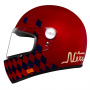 Casque Integrale Nexx X.G100 R Checkmate Burgundy