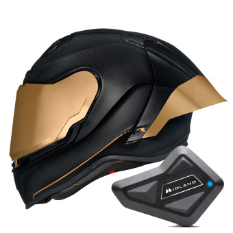 Integrale Nexx X.R3R Golden Edition Mat + Kit Bluetooth BT Mini