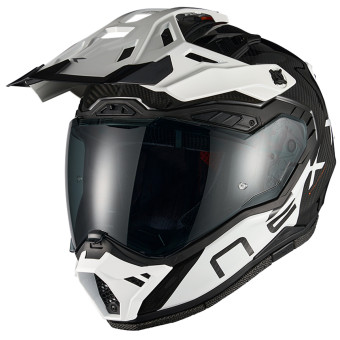Casque Integrale Nexx X.Rally Gravix Carbon White