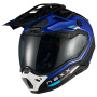 Casque Integrale Nexx X.Rally Raid Blue White