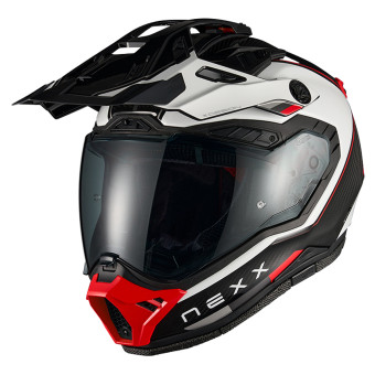 Casque Integrale Nexx X.Rally Raid White Red