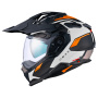 Casque Integrale Nexx X.WED3 Keyo White Orange Matt