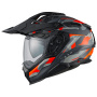 Casque Integrale Nexx X.WED3 Trailmania Grey Orange Matt