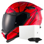 Casque Integrale Nexx X.WST3 B-Side Red Mat + X.COM 3 Pro