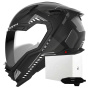 Casque Integrale Nexx X.WST3 Fluence Black Silver Matt + X.COM 3
