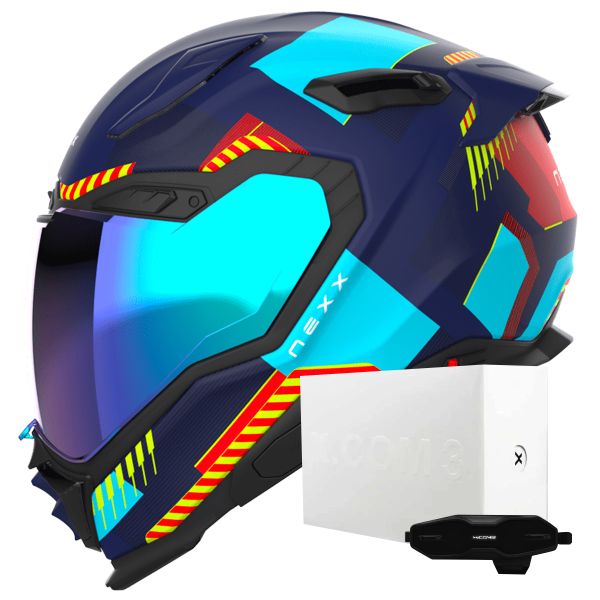 Integrale Nexx X.WST3 Fluence Blue Red + X.COM 3