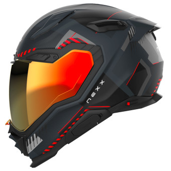 Casque Integrale Nexx X.WST3 Fluence Grey Red Matt Casque Integrale Nexx X.WST3 Fluence Grey Red Matt