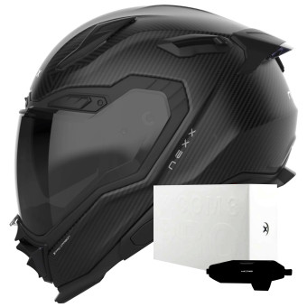 Casque Integrale Nexx X.WST3 Zero Pro Carbon Matt + X.COM 3 Pro Casque Integrale Nexx X.WST3 Zero Pro Carbon Matt + X.COM 3 Pro