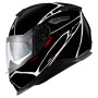 Casque Integrale Nexx Y.100 B-Side Black White