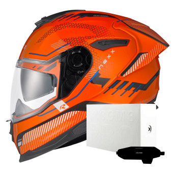 Integrale Nexx Y.100R Baron Orange + X.COM 3 Pro