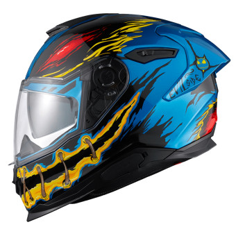 Nexx Y.100R Night Rider Sky Blue + X.COM 3