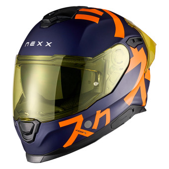 Casque Integrale Nexx Y.100R Nippon Indigo Blue Mat