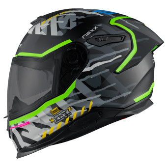 Casque Integrale Nexx Y.100R Urbangram Black Matt Casque Integrale Nexx Y.100R Urbangram Black Matt